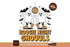 Dancing ghosts disco ball stars halloween Product Image 1