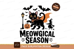 Black cat Halloween costume pumpkin orange Product Image 1