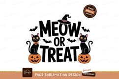 Black cats pumpkins halloween orange Product Image 1
