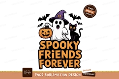 Ghost cat pumpkin Halloween spooky Product Image 1