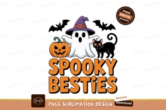 Ghost cat pumpkin witch hat image Product Image 1