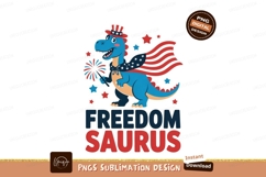 Blue Dinosaur Patriotic Celebration image Product Image 1