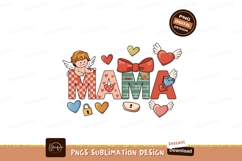 Cute Mama Design Elements Sublimation Png Product Image 1
