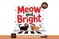 Meow Bright Cats christmas santa Product Image 1
