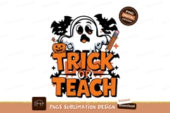 Halloween ghost pumpkin pencil trick teach image Product Image 1