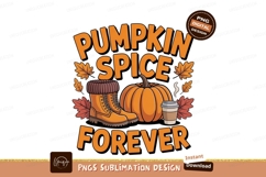 Autumn boot pumpkin spice coffee beanie image Product Image 1