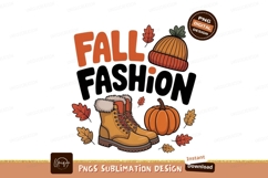 Autumn fashion boots pumpkin beanie fall Product Image 1