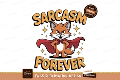 Sarcastic fox superhero cape forever Product Image 1