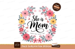 Floral Wreath For Mothers Day Design Product Image 1