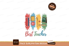 Best Teacher Png Graphics Design Element Product Image 1