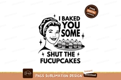 Funny Cupcake Svg Sublimation Png Design Product Image 1