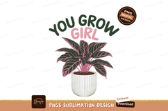 You Grow Girl Stylish Potted Plant Product Image 1