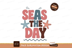 Seas The Day Summer Graphic Design Product Image 1