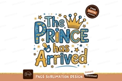 Prince Has Arrived Newborn Boy Celebration Product Image 1