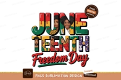 Juneteenth Freedom Day Black Culture Sublimation Png Product Image 1