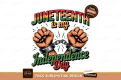 Juneteenth Independence Day Fist Handcuffs Freedom Product Image 1
