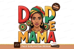 Mama And Papa With Woman Cartoon Character Product Image 1