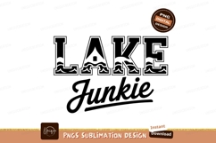 Lake Junkie Bold Text Vector Graphic Product Image 1