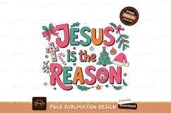Jesus Is The Reason Christmas Design Product Image 1