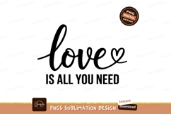 Love Is All You Need Design Product Image 1