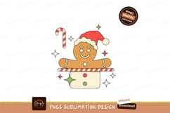 Cute Gingerbread Man Christmas Decoration Design Product Image 1