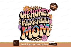 Retro Oh Honey I Am Mom Product Image 1