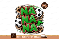 Soccer Nana Sublimation Football Graphic Art Product Image 1