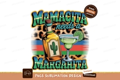 Mamasita Needs A Margarita Sublimation Product Image 1