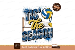 Volleyball Season Sublimation Graphic Design Product Image 1