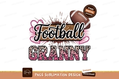 Football Granny Graphic Design Sublimation Product Image 1