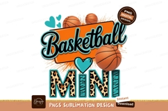 Basketball Mini Graphic Design Sublimation Product Image 1