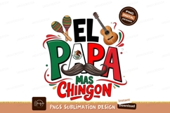 Best Dad Mexican Sublimation Png Product Image 1