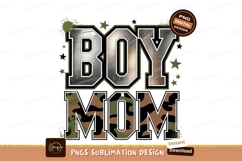 Boy Mom Sublimation Design Product Image 1