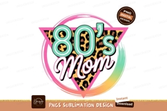 80S Mom Sublimation Png Design Product Image 1
