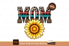 Mom Sunflower Graphic Design Element Product Image 1