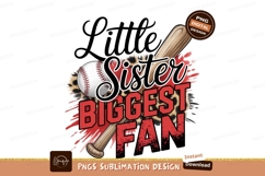 Little Sister Baseball Fan Art Product Image 1