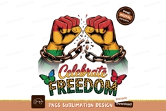 Celebrate Freedom Fist Breaking Chains Product Image 1
