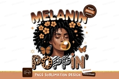 Melanin Poppin Sublimation Png Beauty Product Image 1