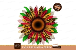 Exotic Sunflower Sublimation Png Design Product Image 1