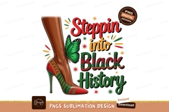 Stepping Into Black History Png Product Image 1