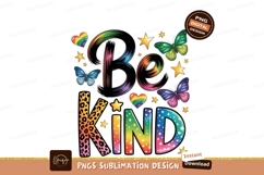 Be Kind Colorful Design Element Product Image 1
