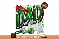 Soccer Dad Sublimation Png Design Product Image 1