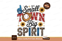 Small Town Baseball Spirit Design Product Image 1