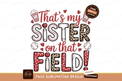 My Sister On That Field Product Image 1