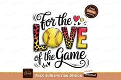 Softball Love Of The Game Product Image 1