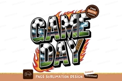 Soccer Game Day Sublimation Png Product Image 1