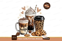 Coffee Drinks And Cookies Still Life Product Image 1