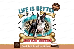 Boston Terrier Pet Lover Design Product Image 1
