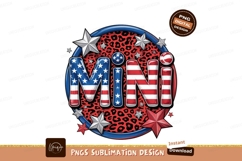 American Patriotic Mini Stars Design Product Image 1