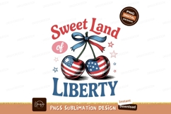 Patriotic Cherries Sweet Land Liberty Product Image 1